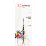 Gebogene Stickereischere 3 Nelken - Ribes y Casals