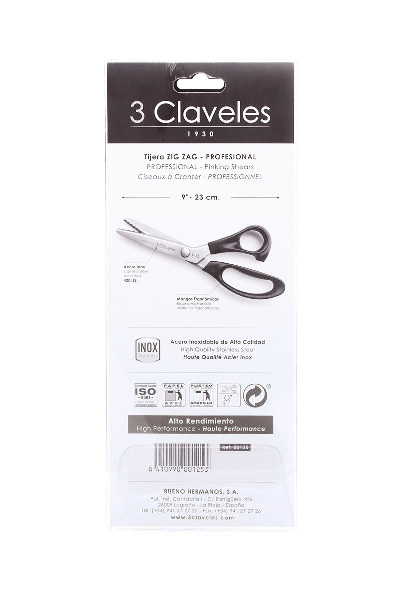 3 Claveles Zick-Zack-Schere - Ribes y Casals