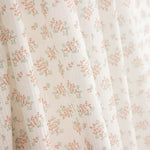 Popeline Baumwolle Petit Floral Koralle Baumwolle Popeline - Ribes y Casals