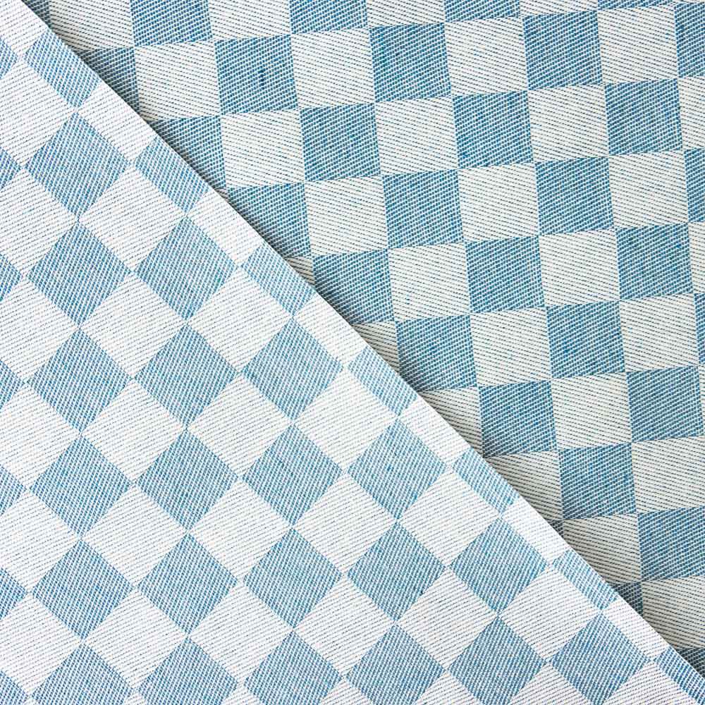 Stain Resin Tischtuch Chess Blau - Ribes y Casals