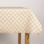 Stain Resin Tischtuch Chess Beige - Ribes y Casals