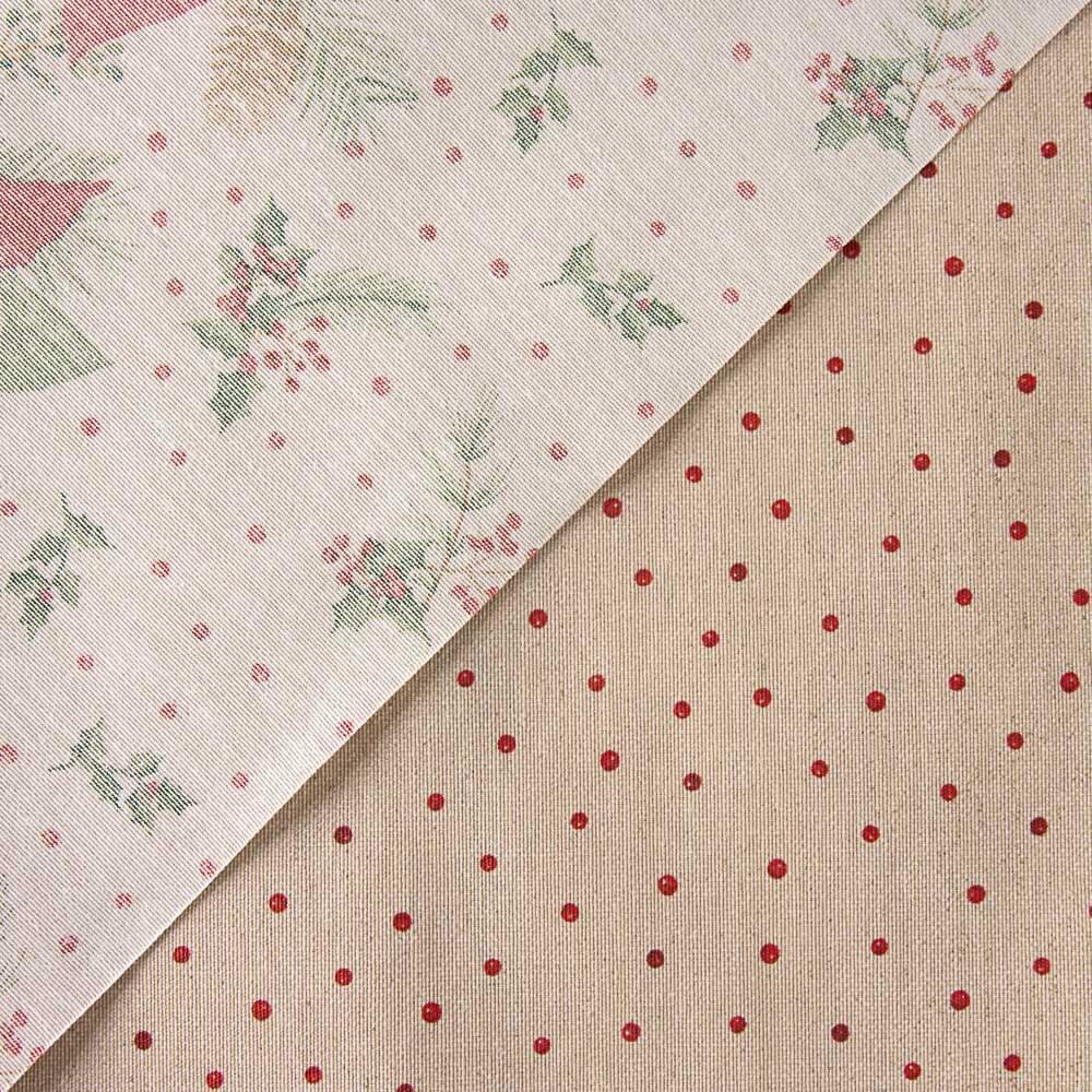 Polka Dot Stain Resin Tischtuch mit Girlande - Ribes y Casals