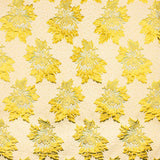 Lurex Brokat Intensiv Goldene Blume Intensiv Gold - Ribes y Casals
