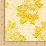 Lurex Brokat Intensiv Goldene Blume Intensiv Gold - Ribes y Casals