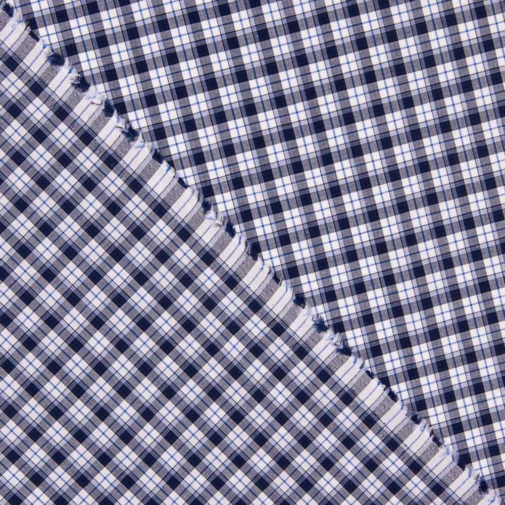 Popeline-Hemd Hemdenmacher Memphis Plaids - Ribes y Casals