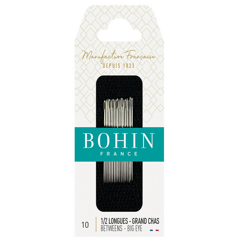 Bohin-Nadeln großes Auge Nr. 10 - Ribes y Casals