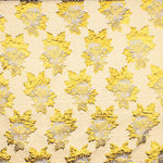 Brokat-Lurex-Blume Intensiv Blau-Gold - Ribes y Casals