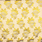 Brokat-Lurex-Blume Intensiv Blau-Gold - Ribes y Casals