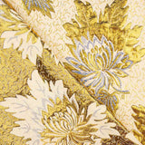Brokat-Lurex-Blume Intensiv Blau-Gold - Ribes y Casals