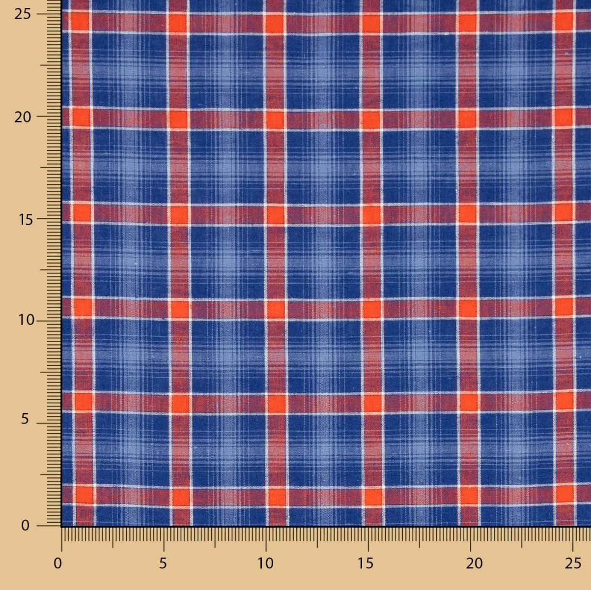Texas Plaid Hemd Popeline - Ribes y Casals