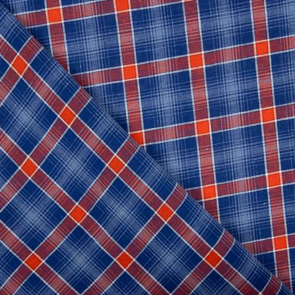 Texas Plaid Hemd Popeline - Ribes y Casals