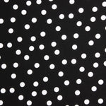 Koshibo Polka Dots 15mm Schwarz-Weiß - Ribes y Casals