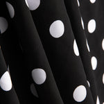 Koshibo Polka Dots 15mm Schwarz-Weiß - Ribes y Casals