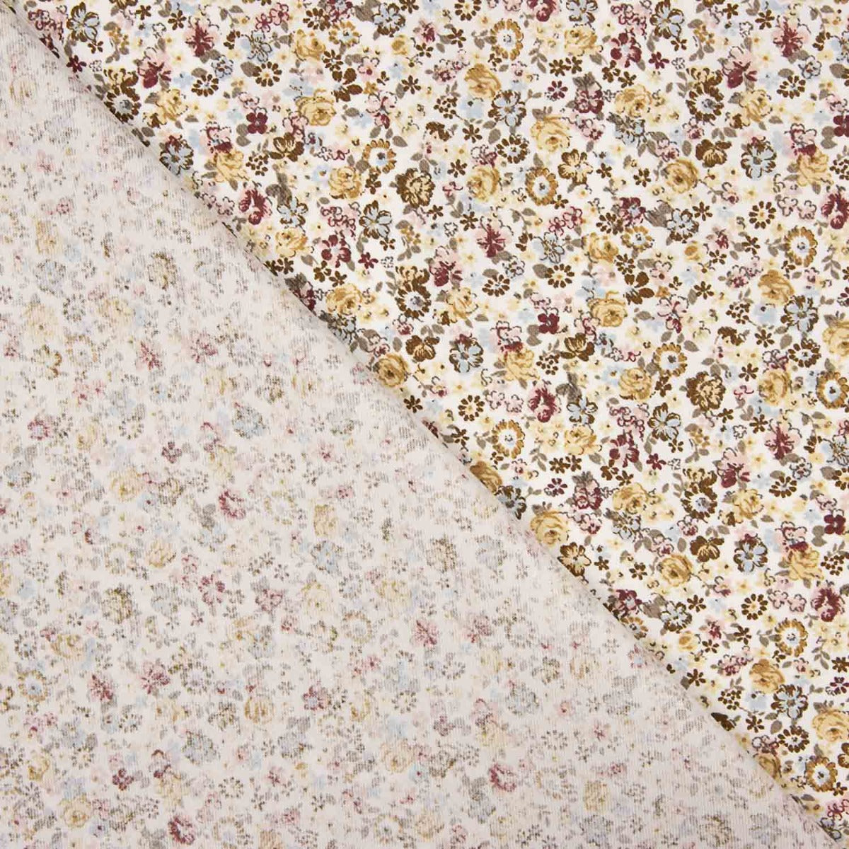 Viyela Cotton Cotton Flower Remix Ochres - Ribes y Casals