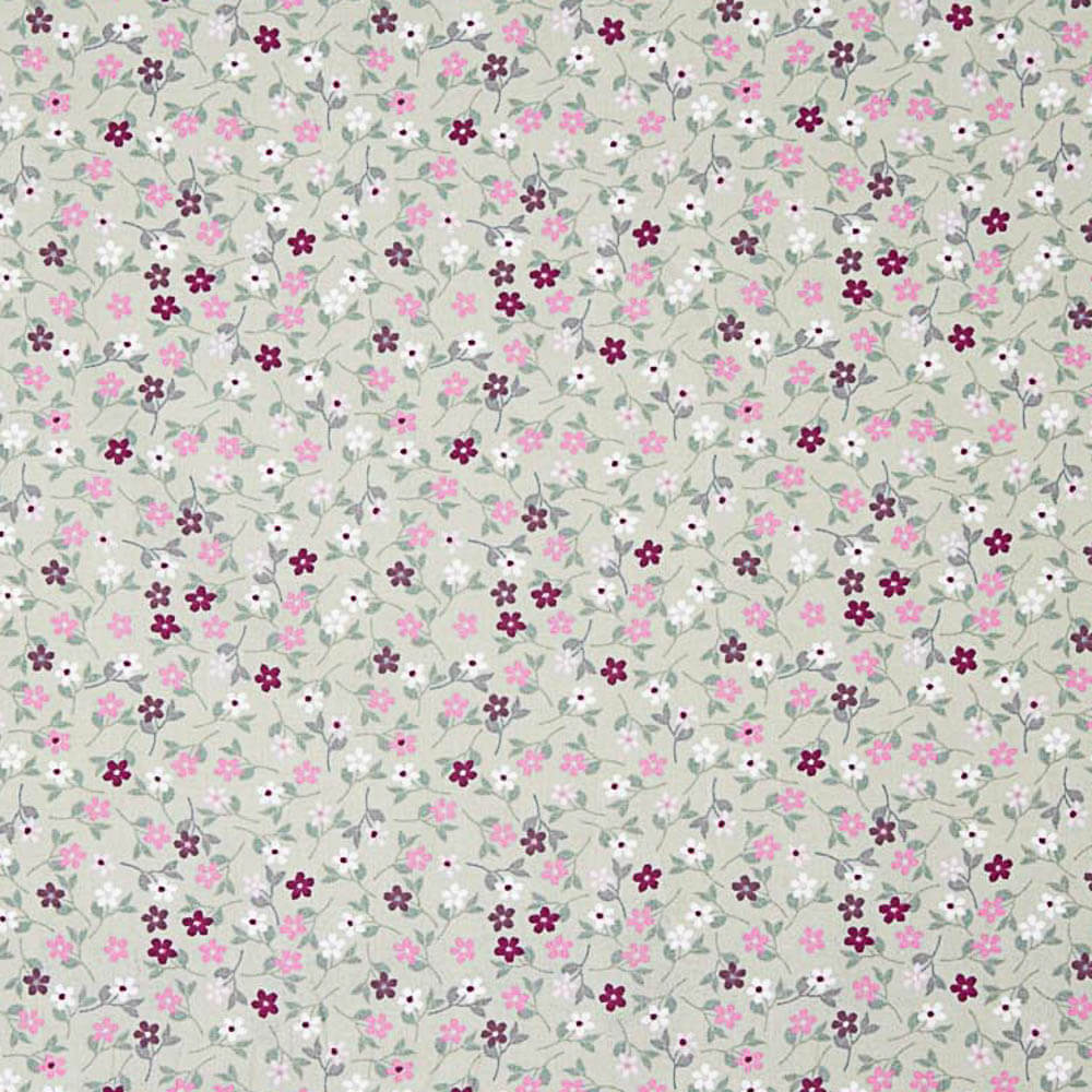 Popeline Baumwolle Baumwolle Blumen Linda Kaky - Ribes y Casals