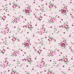 Popeline Baumwolle Blumen Margot Rosa - Ribes y Casals