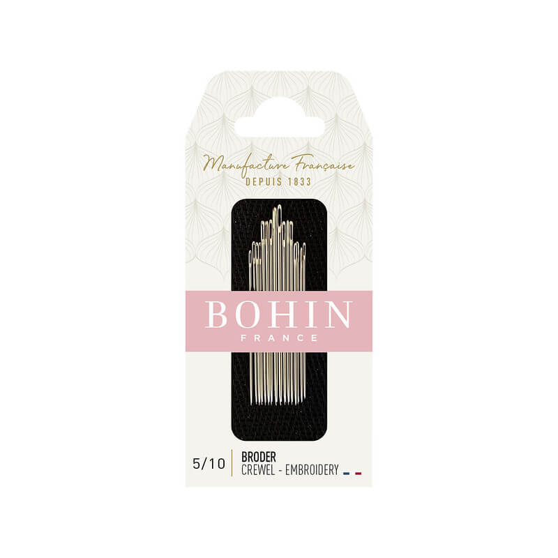 Bohin-Sticknadeln Nr. 5/10 - Ribes y Casals