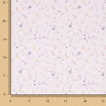 Popeline Baumwolle Blumen Sara Rosa - Ribes y Casals