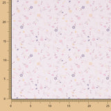 Popeline Baumwolle Blumen Sara Rosa - Ribes y Casals