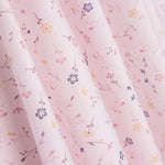 Popeline Baumwolle Blumen Sara Rosa - Ribes y Casals