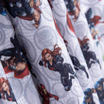 Popeline-Stoffreste mit Avengers-Lizenz – verschiedene Maße, Breite 140 cm - Ribes y Casals