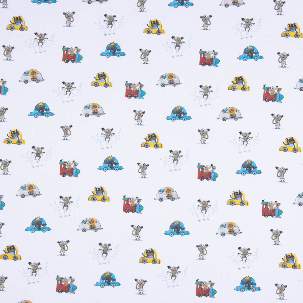 Kinderwagen Poplin Licensed Animals - Ribes y Casals