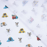Kinderwagen Poplin Licensed Animals - Ribes y Casals