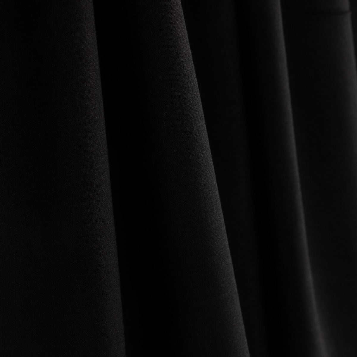 Voile Baumwolle Schwarz - Ribes y Casals