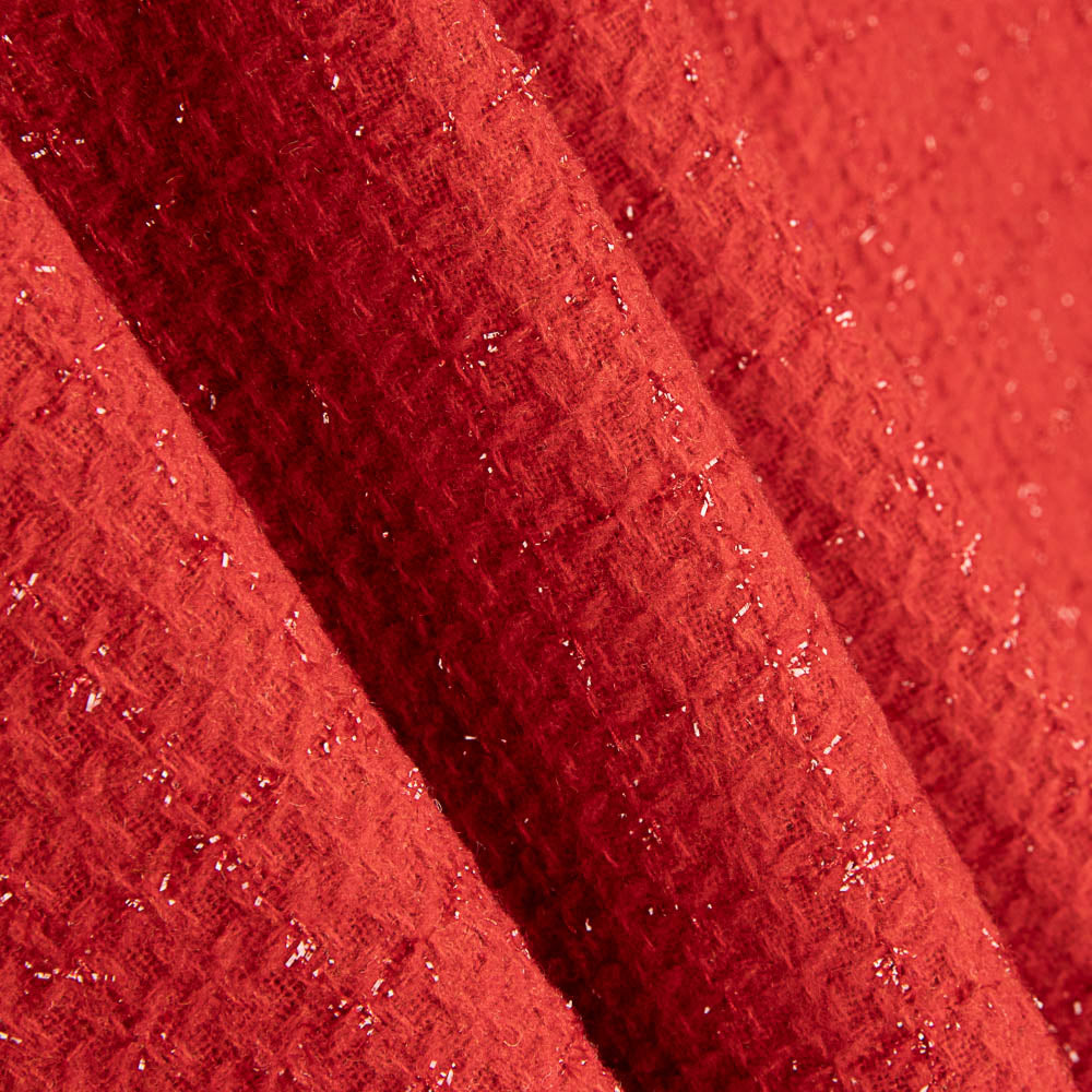Chanel Lurex Kariert Rot - Ribes y Casals