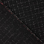 Chanel Lurex Kariert Schwarz - Ribes y Casals