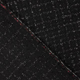 Chanel Lurex Kariert Schwarz - Ribes y Casals