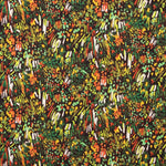 Crêpe Lightweight Herbst Grün Abstrakter Druck - Ribes y Casals