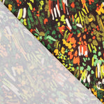 Crêpe Lightweight Herbst Grün Abstrakter Druck - Ribes y Casals