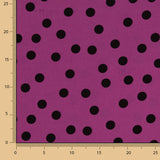 Koshibo Polka Dots 17mm Delavé Bougainvillea - Ribes y Casals