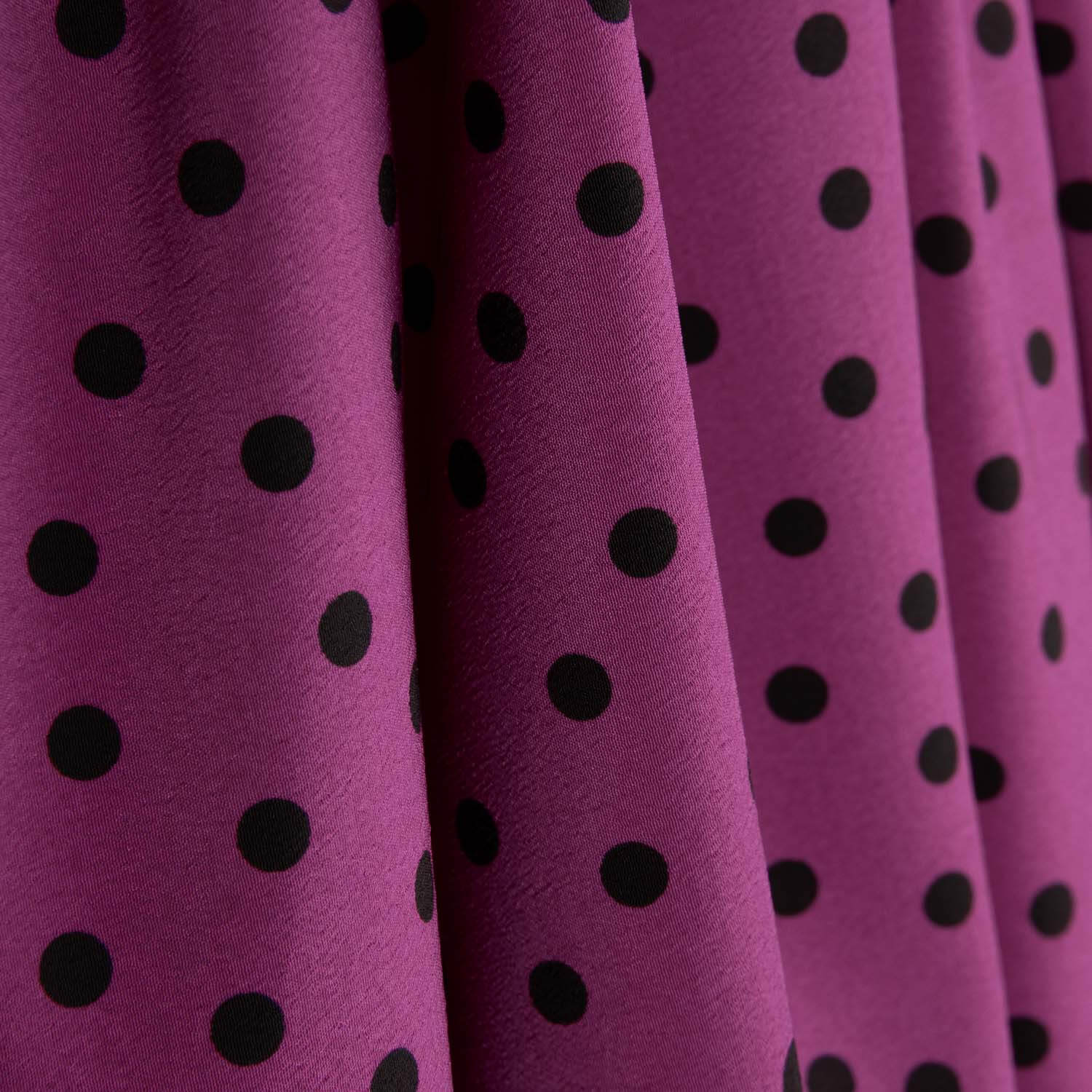 Koshibo Polka Dots 7mm Delavé Bougainvillea - Ribes y Casals