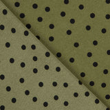 Koshibo Retal Koshibo Polka Dots 7mm Delavé Khaki - Verschiedene Größen x Breite von 150 cm - Ribes y Casals