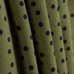 Koshibo Retal Koshibo Polka Dots 7mm Delavé Khaki - Verschiedene Größen x Breite von 150 cm - Ribes y Casals