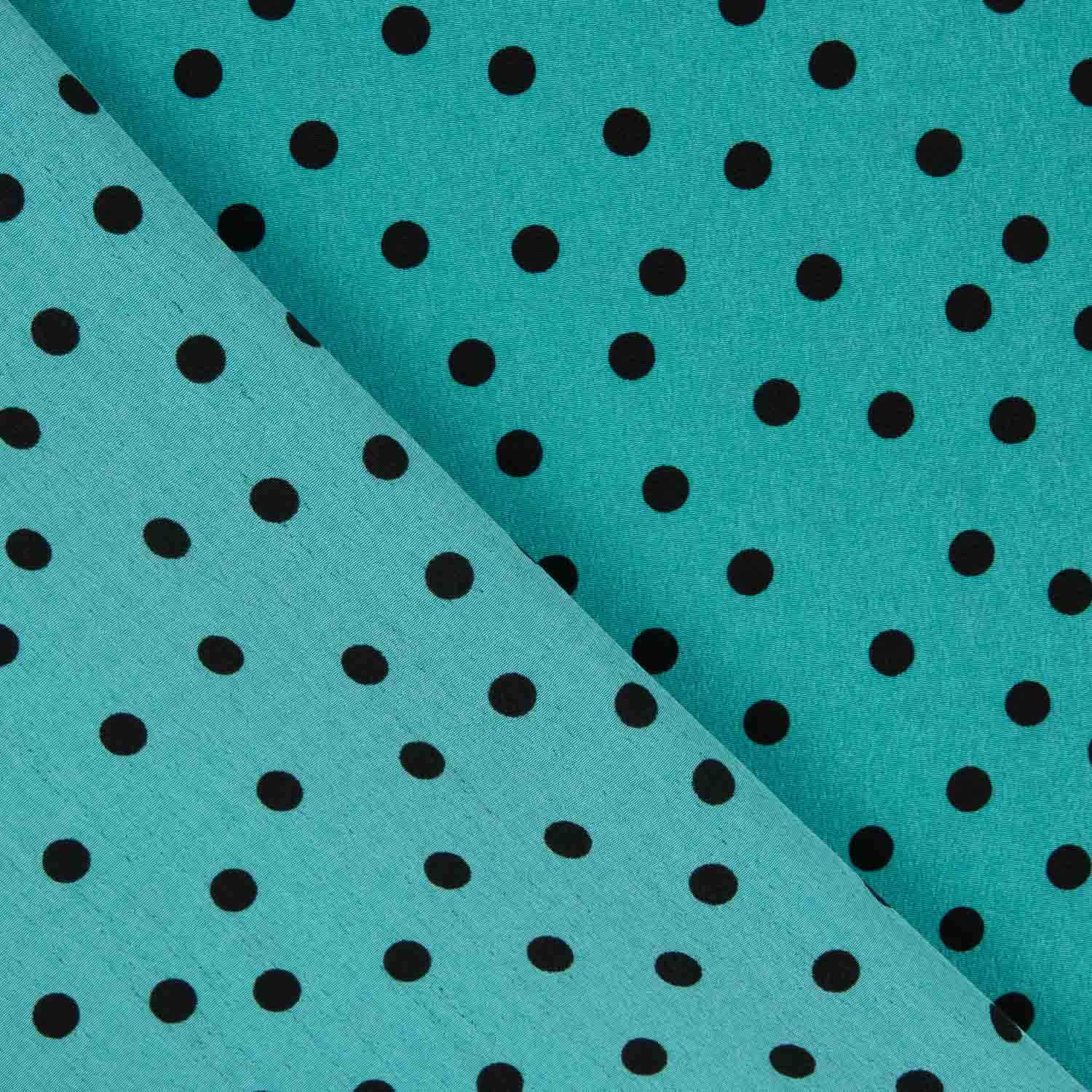 Koshibo Polka Dots 7mm Delavé Aquamarin - Ribes y Casals