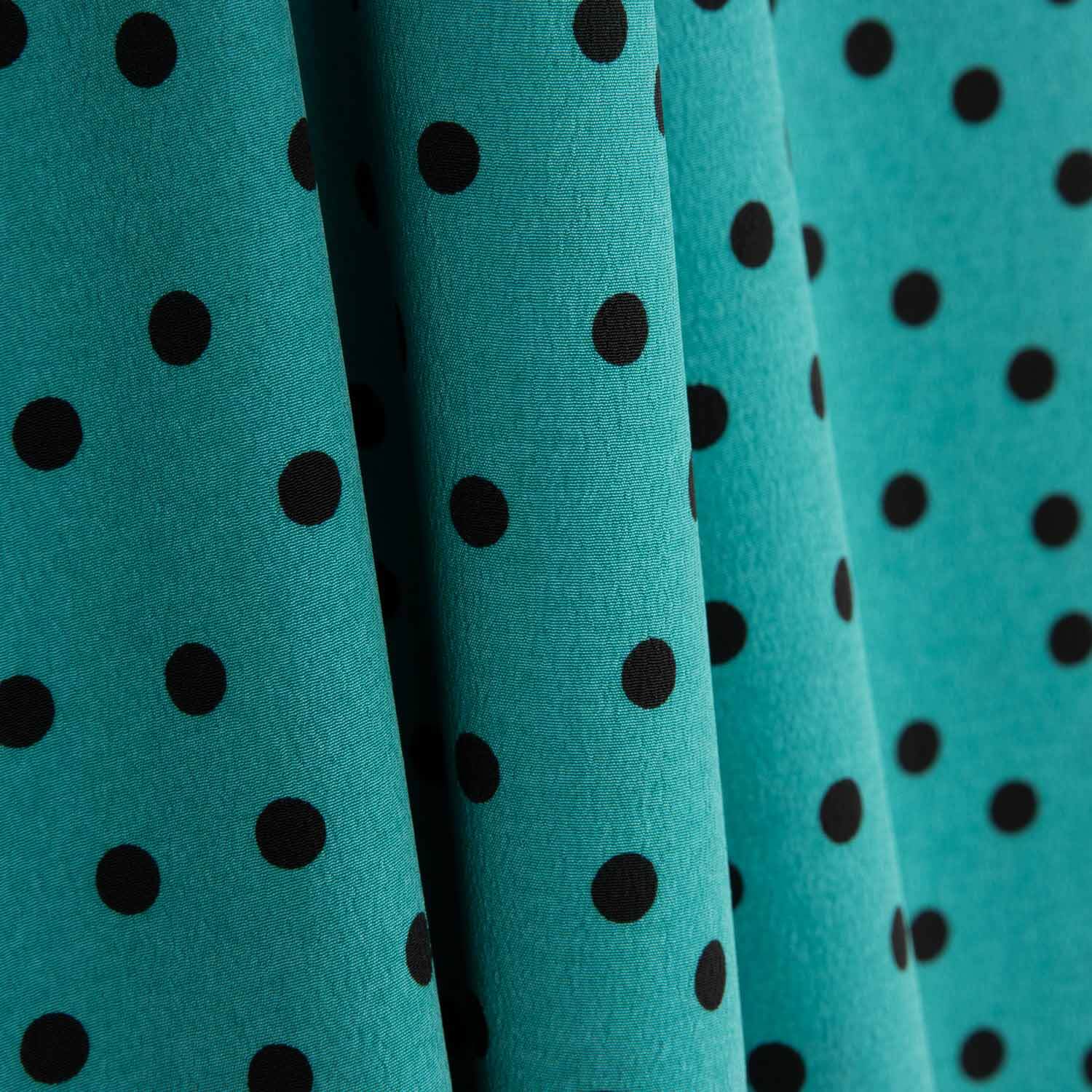 Koshibo Polka Dots 7mm Delavé Aquamarin - Ribes y Casals