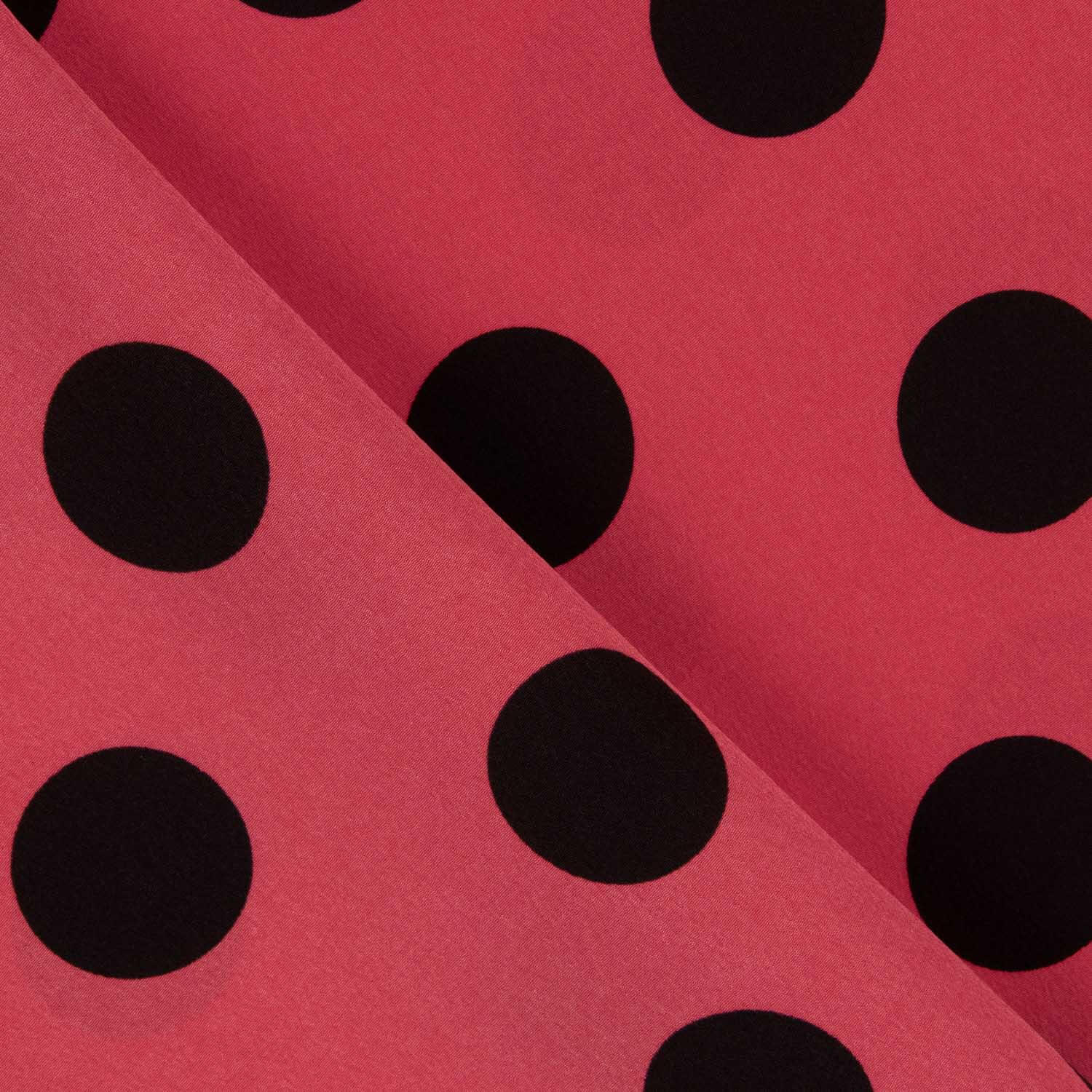 Koshibo Polka Dots 33mm Delavé Erdbeere - Ribes y Casals