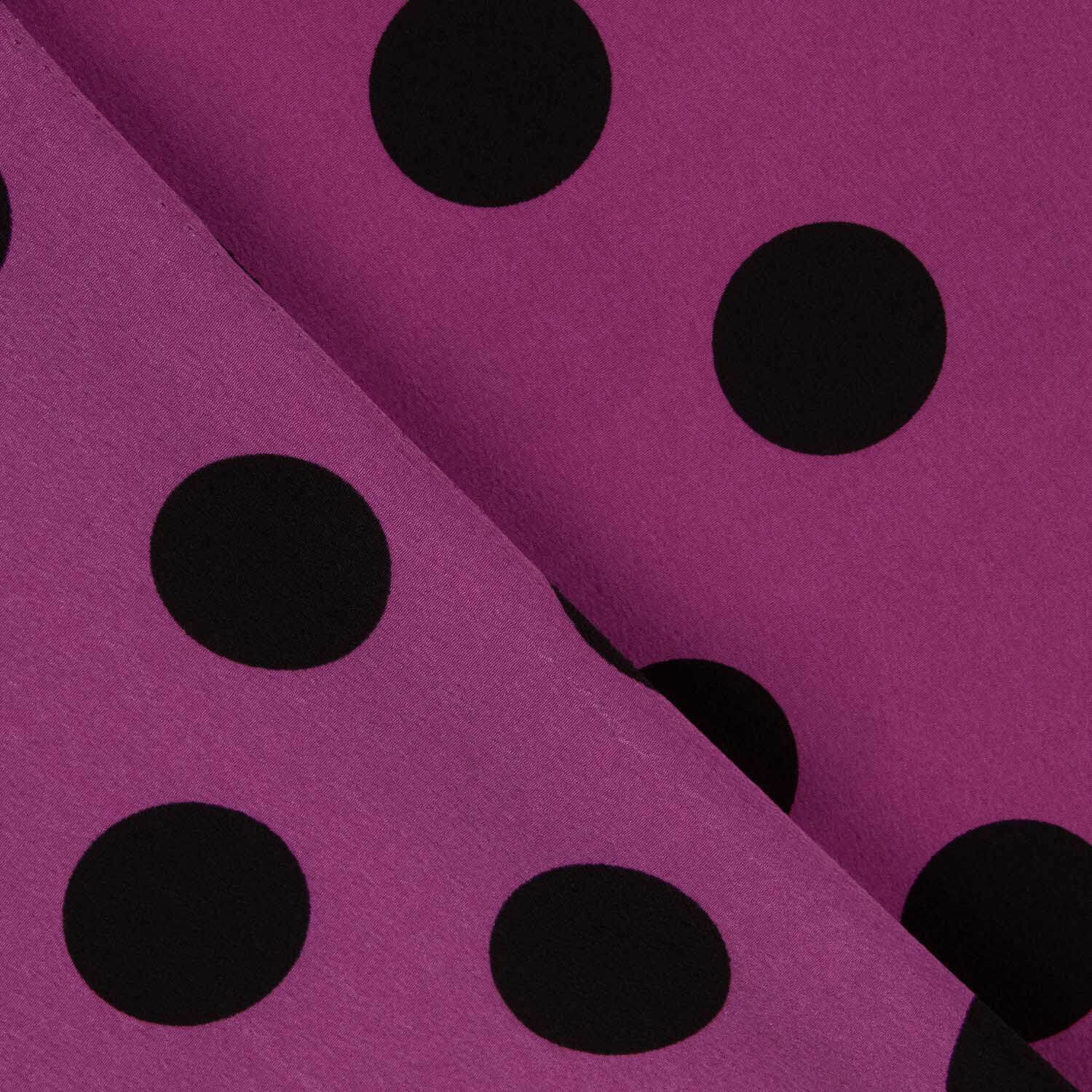 Koshibo Polka Dots 33mm Delavé Bougainvillea - Ribes y Casals