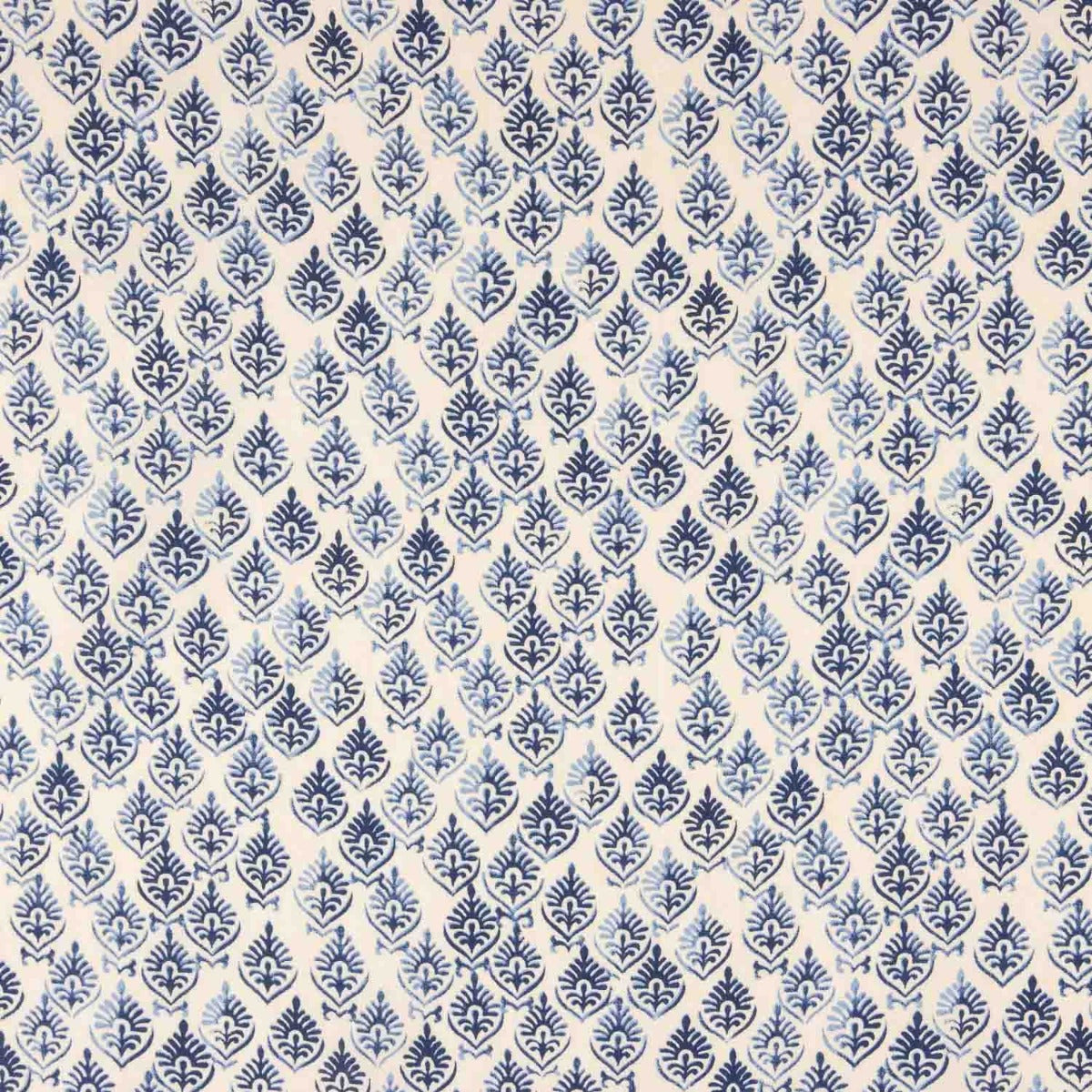 Jaipur Blue Cotton Semi-Textured Yarn - Ribes y Casals