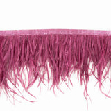 Himbeere Federn Plus Fransen - Ribes y Casals