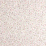 Reststück Popeline Baumwolle mit Vintage-Blumenmuster in Rosa – verschiedene Maße x Breite 150 cm - Ribes y Casals