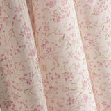 Reststück Popeline Baumwolle mit Vintage-Blumenmuster in Rosa – verschiedene Maße x Breite 150 cm - Ribes y Casals