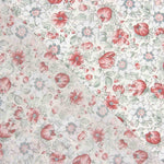 Popeline Baumwolle Baumwolle Floral Coral Sketch - Ribes y Casals
