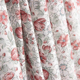 Popeline Baumwolle Baumwolle Floral Coral Sketch - Ribes y Casals