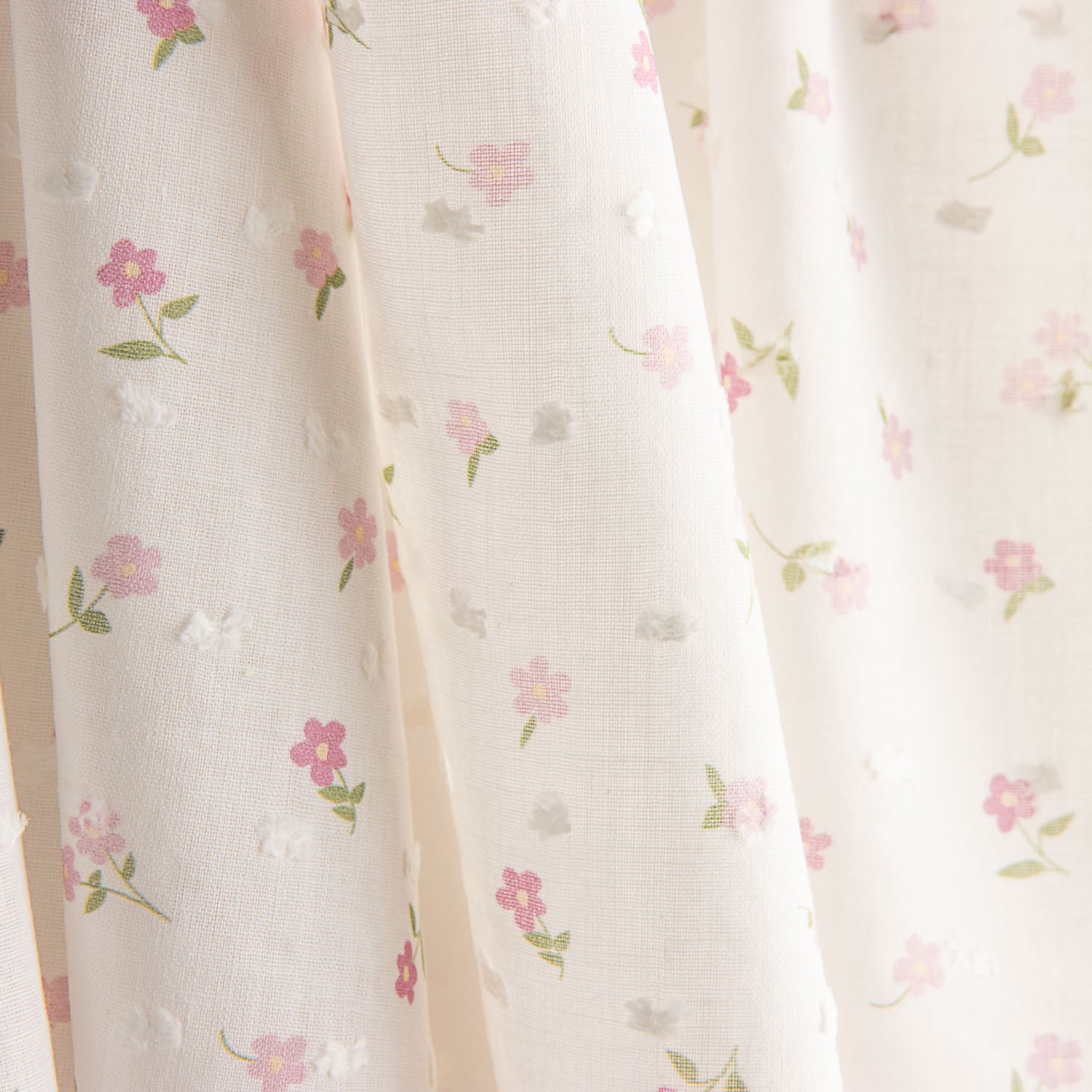 Popeline Baumwolle Mini Floral Rosa - Ribes y Casals
