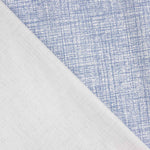 Baumwollpopeline mit Leineneffekt Blau - Ribes y Casals