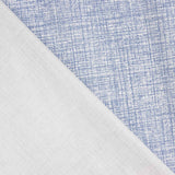 Baumwollpopeline mit Leineneffekt Blau - Ribes y Casals